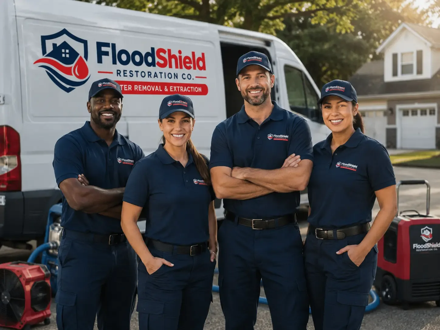 Flood Damage Restoration company in Kensington, OH
